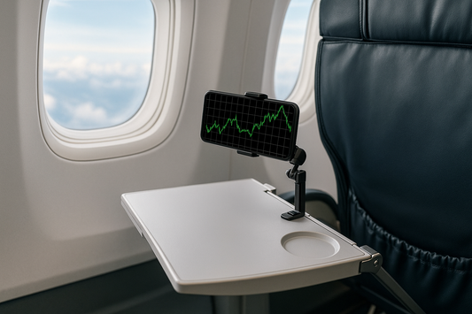 Why Every Frequent Flyer Needs This Airplane Phone Holder