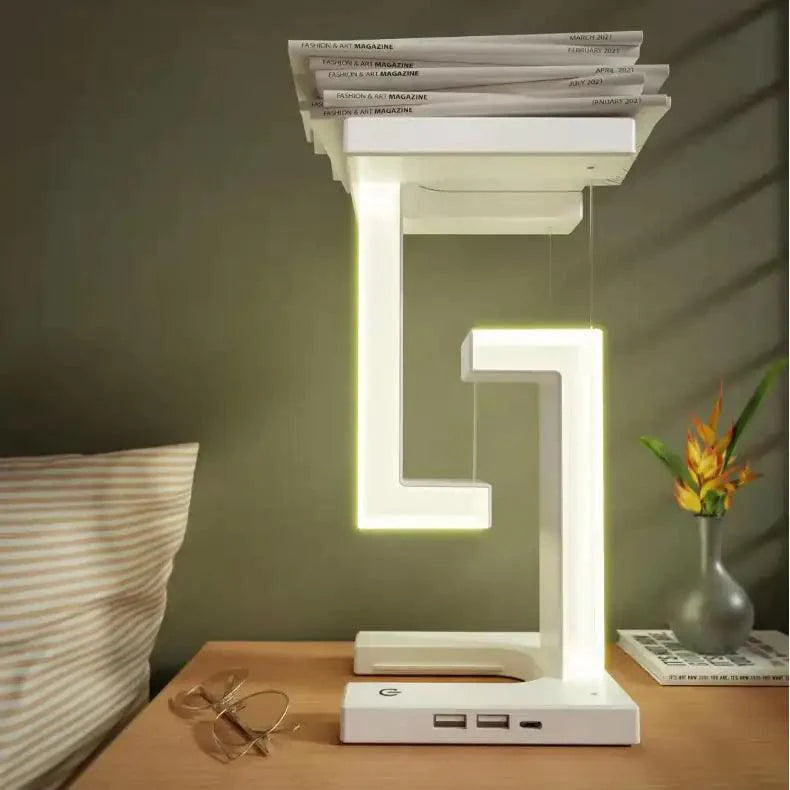suspended in air LED lamp