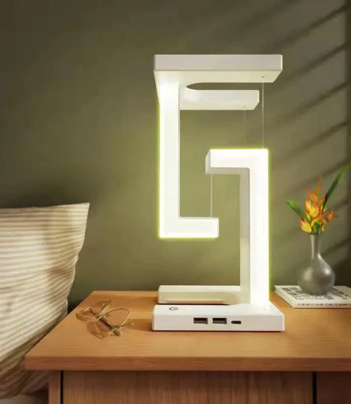 suspended in air LED lamp