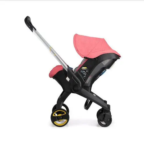 luxury baby stroller with 4 in 1 features