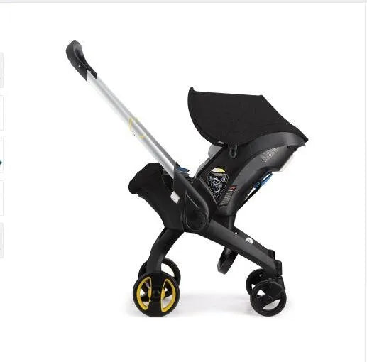 luxury baby stroller with 4 in 1 features