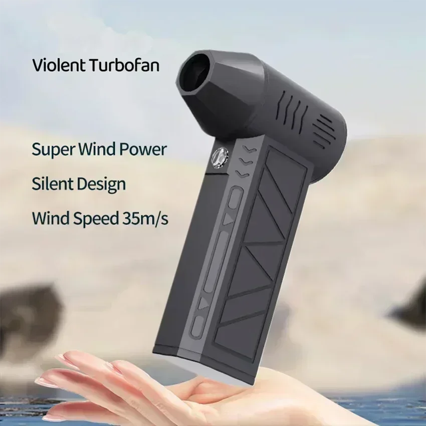 A Black Powerful TurboJet Hand Held Blower