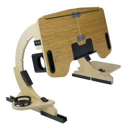 The ultimate adjustable desk that you can use with comfort anytime anywhere any position