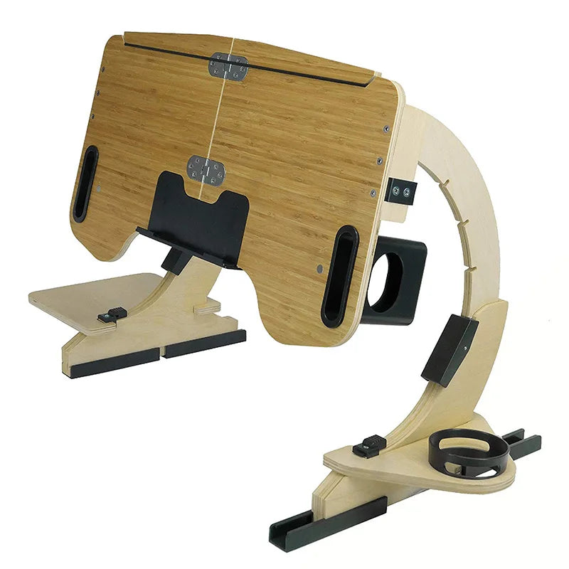 The ultimate adjustable desk that you can use with comfort anytime anywhere any position