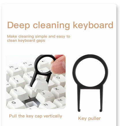 An Assortment of device cleaning tools and brushes