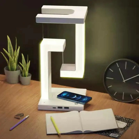 suspended in air LED lamp