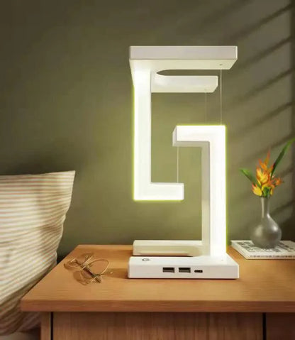 suspended in air LED lamp