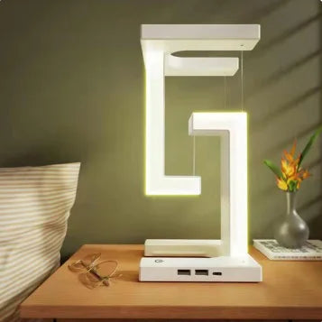 suspended in air LED lamp