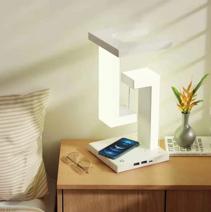 suspended in air LED lamp