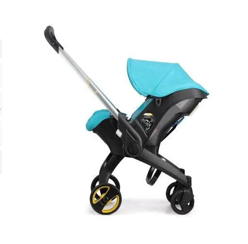 luxury baby stroller with 4 in 1 features