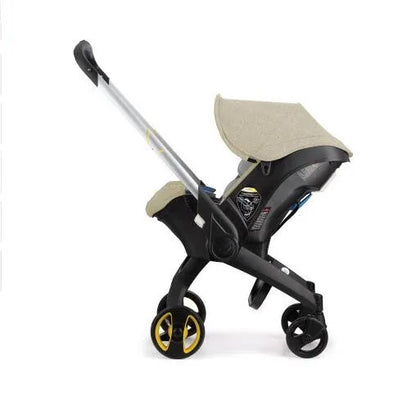luxury baby stroller with 4 in 1 features