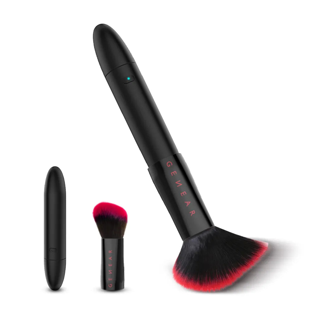 GemVibe™️ 10-Speed Makeup Brush Vibrator