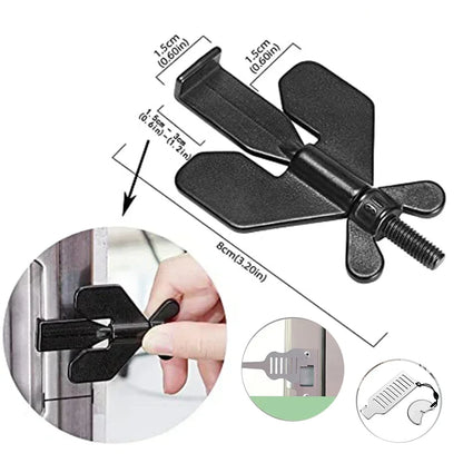 A security device for traveling that gives you better protection in public hotels