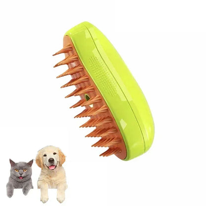 PetGroom Pro™ 3-in-1 Electric Steam Brush