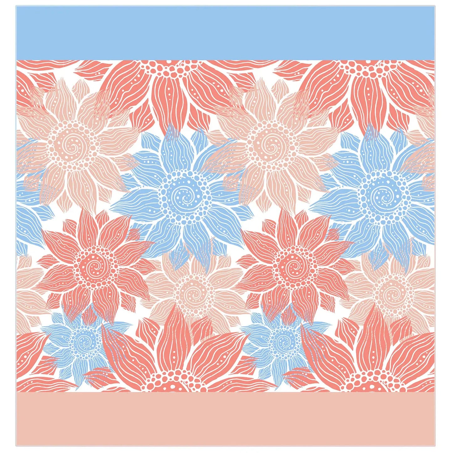 Anti sand beach towel and mat