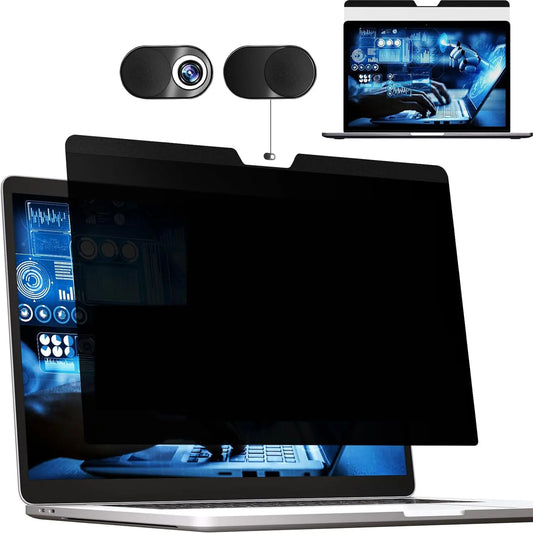 Privacy film used on MacBook