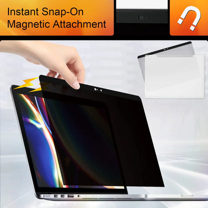 Privacy film used on MacBook 