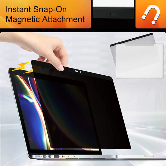 Privacy film used on MacBook 